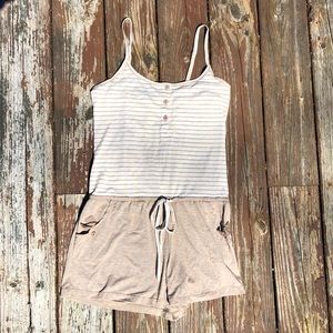 Beige Romper